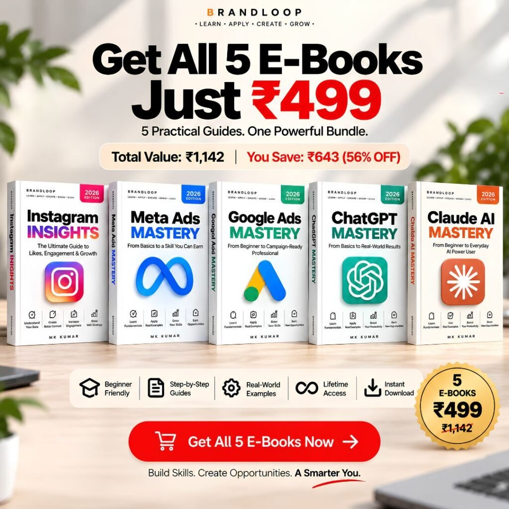 BrandLoop Complete Digital Skills Bundle — 5 E-Books